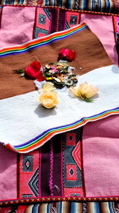 cérémonie Q'Ero en Bretagne avec Tomasa et Climaco