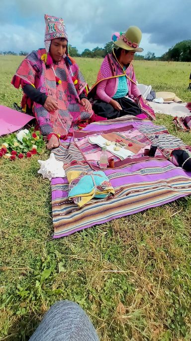 cérémonie Q'Ero en Bretagne avec Tomasa et Climaco